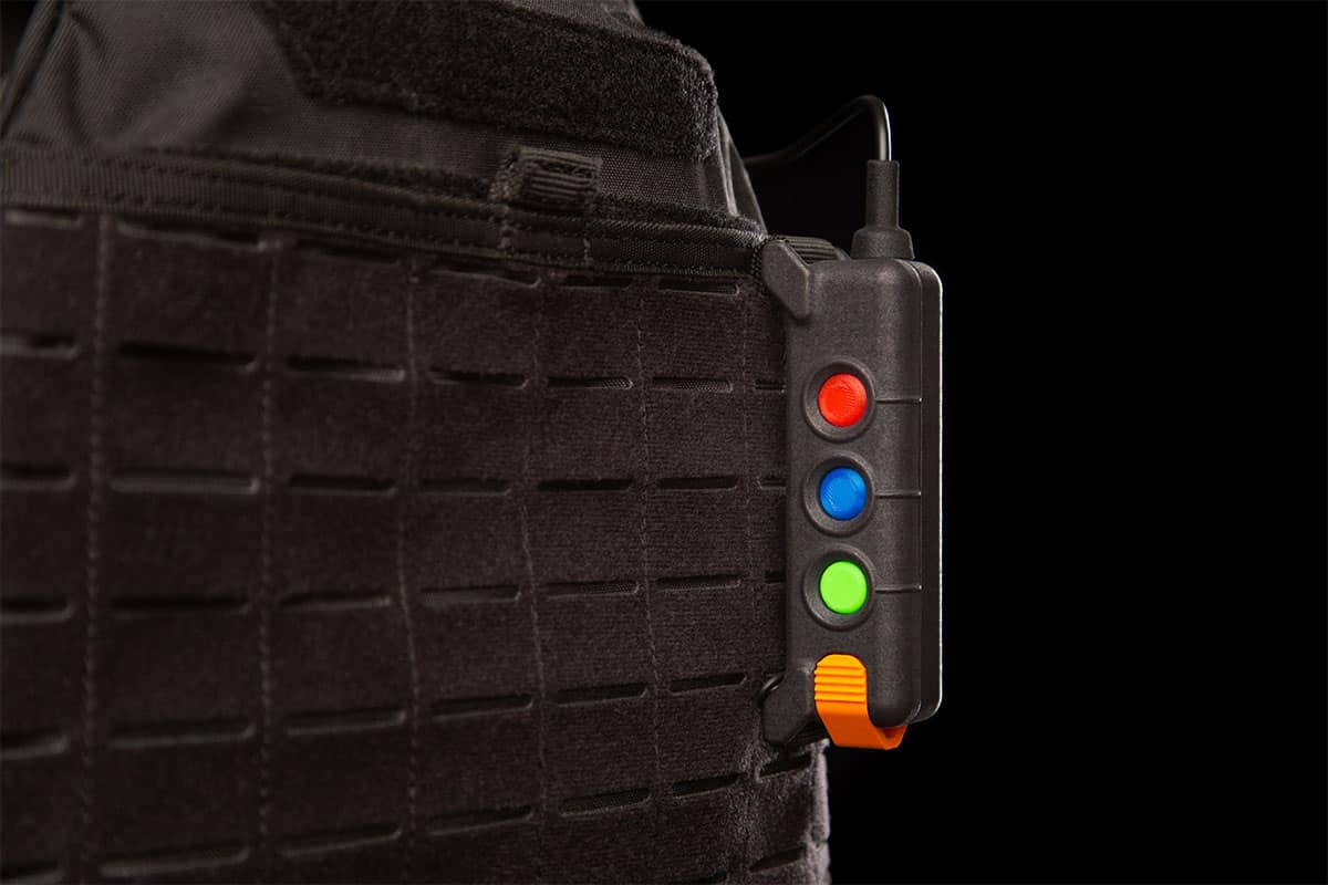 2iC wearable device on vest